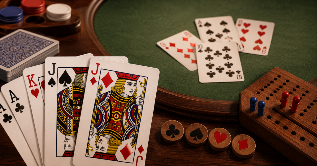 Euchre – säännöt, bowerit ja pisteytys
