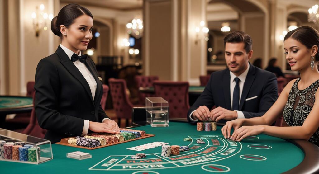 Baccarat aloittelijalle: tyylikäs korttipeli, jota voi nyt pelata livenä