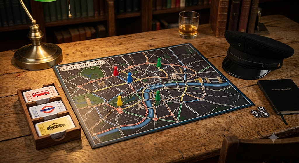 Scotland Yard lautapeli – Klassisen takaa-ajon kattava opas ja parhaat strategiat Lontoon kaduille